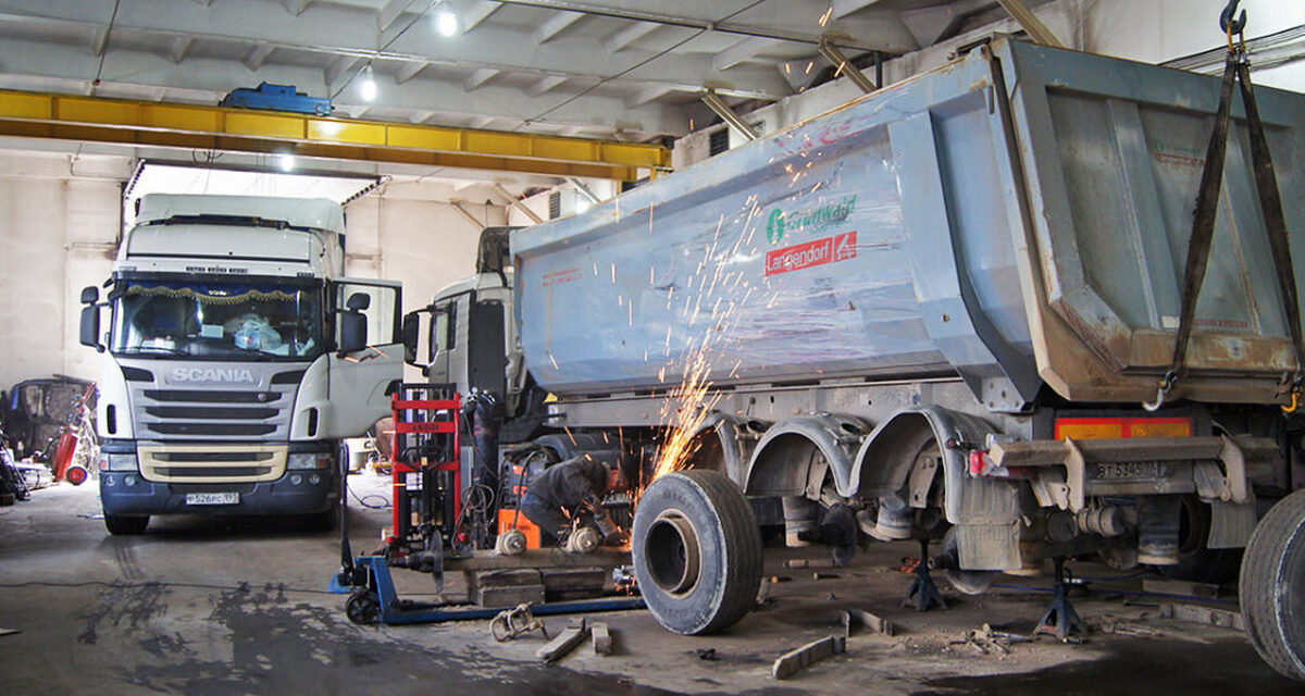 Ремонт грузовых полуприцепов и прицепов