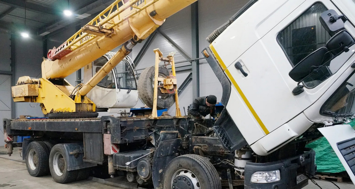 Ремонт автокранов
